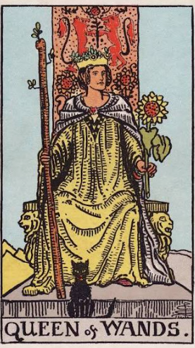 Queen of Wands tarot card