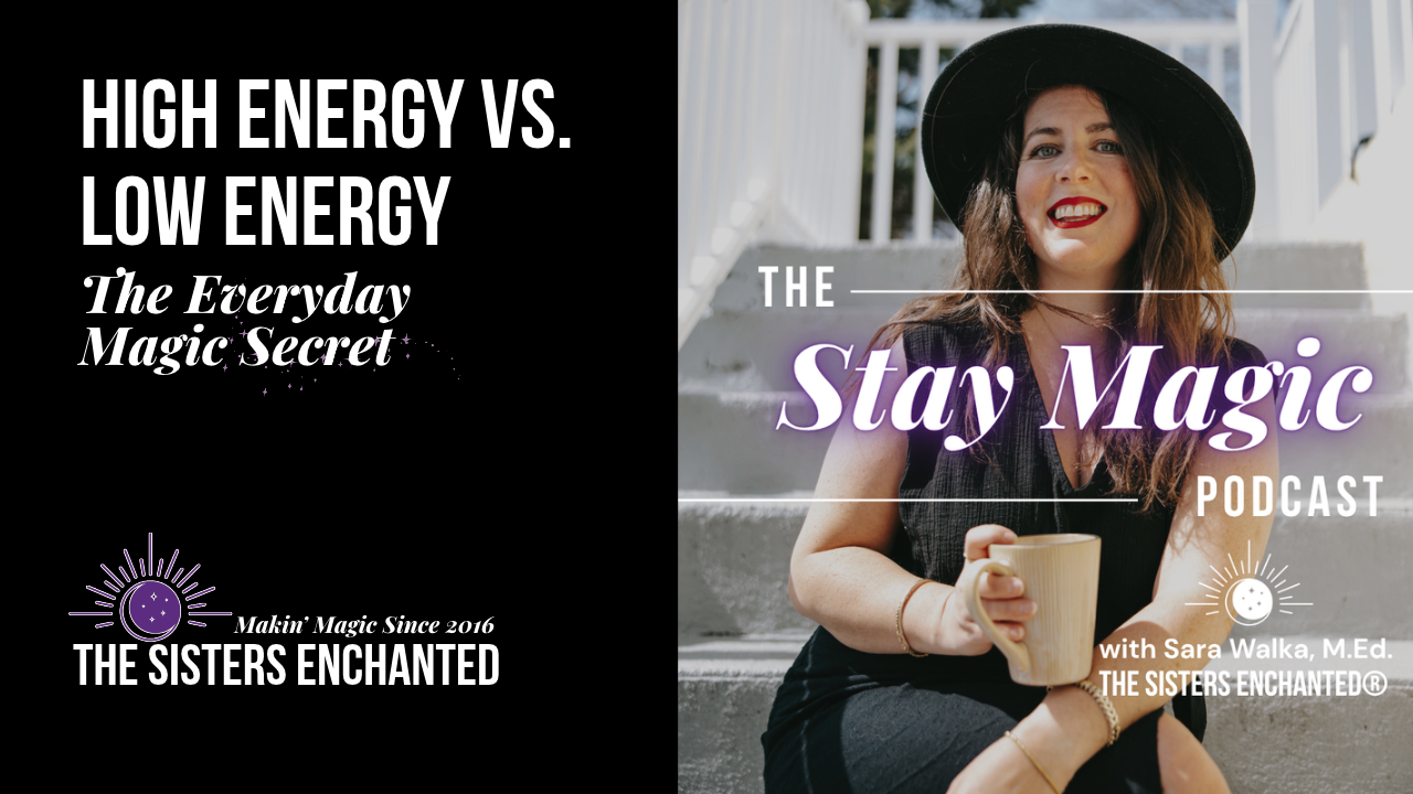 High energy vs low energy