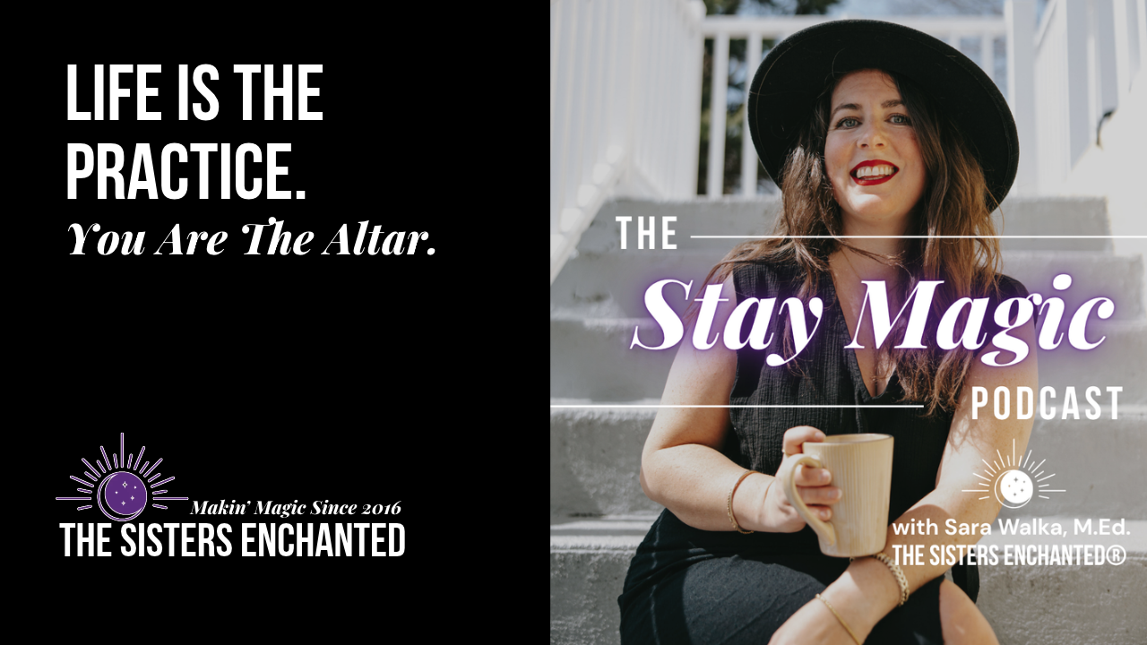 You are the altar, four pillars of self-care